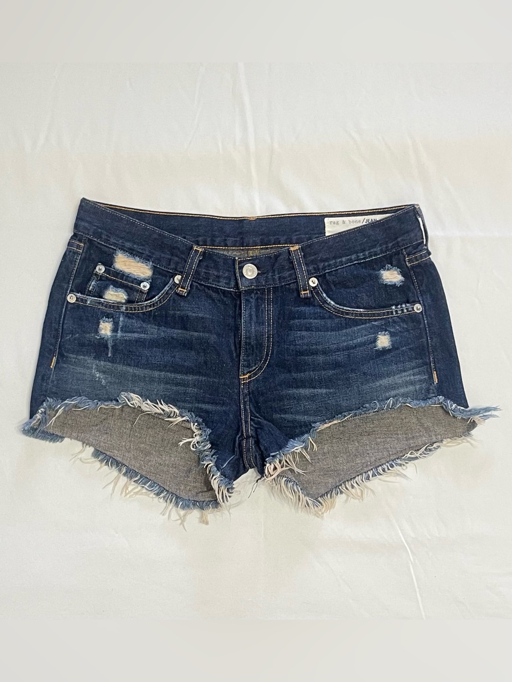 Mini Micro Jean Denim Shorts Rag & Bone
